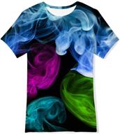 👕 vibrant tie dye t shirt graphic: colorful tops, tees & shirts for boys' clothing logo