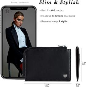 img 3 attached to 👛 Womens Leather Midnight Wallets: Classy Holder for Women's Handbags & Wallets