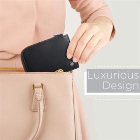 img 1 attached to 👛 Womens Leather Midnight Wallets: Classy Holder for Women's Handbags & Wallets