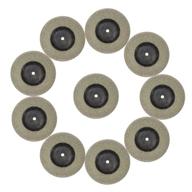 🦅 eagles 50mm diamond grinding/cutting wheel (10pcs discs+2shank) - rotary tool blade wheel disc for dremel, 1.9 inch logo