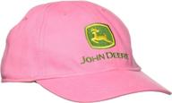 authentic john deere boys' trademark baseball cap: classic style for young enthusiasts! logo