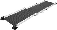 🐕 pet trex titan: telescoping aluminum pet ramp, adjustable 28-62 inches logo