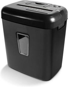 img 4 attached to 🔒 Aurora AU808MA Micro-Cut Paper Shredder for High-Security, CD/DVD, Credit Card - 8-Sheet
