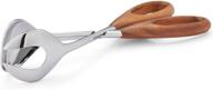 🥗 nambé mt0796 curvo salad scissors: sleek silver kitchen essential at $134.53 logo