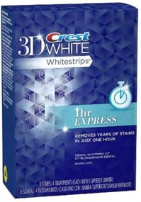 img 1 attached to 💎 Crest 3D White 1-Hour Express Teeth Whitening Kit with 8 Strips (4 treatments): Expert SEO-Enhanced Formula