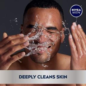 img 2 attached to 🧴 NIVEA Men Maximum Hydration Moisturizing Face Wash - Prevents Dry Tight Skin - 5 oz. Tube