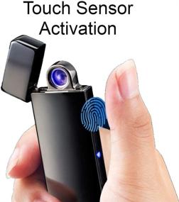 img 3 attached to 🔥 Spinning Arc Lighter: Revolutionary USB Rechargeable Plasma Lighter - Experience the Cool Spinning Arc!