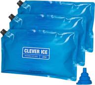 clevermade insulated reusable ice pack for optimal cooling logo