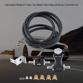 img 3 attached to 🚀 Qiilu Universal Adjustable Manual Turbo Boost Controller Kit with Bilateral Valve and Mounting Bracket - Enhanced Performance for Turbocharged Engines