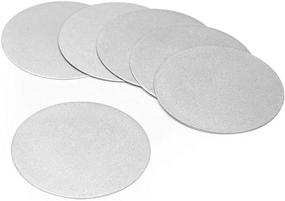 img 3 attached to 🍥 Set of 6 Chicago Metallic Replacement Discs - Mini Cheesecake Pan, 3-Inch Size