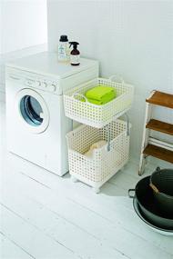 img 3 attached to Versatile and Spacious Like-It SCB-7 Basket: 37L Capacity in Elegant White