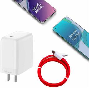 img 4 attached to ⚡️ 65W Warp Charger for OnePlus 8T/9/9R/9 Pro Nord n10 - USB C Charger, Warp Charge 65 Power Adapter with 1.5M USB C-to-C Cable (5ft)