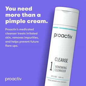 img 3 attached to Proactiv Acne Cleanser - Benzoyl Peroxide Face Wash and Acne Treatment - Daily 😊 Facial Cleanser with Hyularonic Acid Moisturizer and Exfoliating Beads - 60 Day Supply, 4 Oz