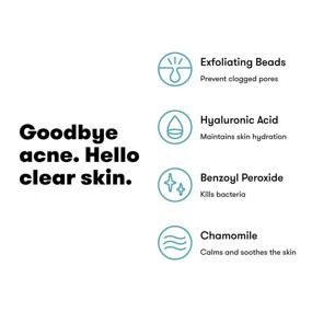 img 1 attached to Proactiv Acne Cleanser - Benzoyl Peroxide Face Wash and Acne Treatment - Daily 😊 Facial Cleanser with Hyularonic Acid Moisturizer and Exfoliating Beads - 60 Day Supply, 4 Oz