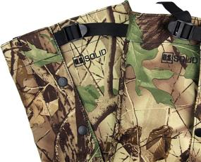 img 3 attached to U.S. Solid Snake Gaiters: Ultimate Snake Bite Protection - Snake Guards with Unparalleled Defenses against All Rattlesnakes and Poisonous Snakes (One Pair)