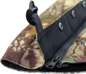 img 2 attached to U.S. Solid Snake Gaiters: Ultimate Snake Bite Protection - Snake Guards with Unparalleled Defenses against All Rattlesnakes and Poisonous Snakes (One Pair)