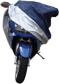 img 4 attached to 🏍️ Ultimate Protection for Your X-Large Motorcycle: PILOT Automotive CC-6334 Blue/Silver Motorcycle Cover