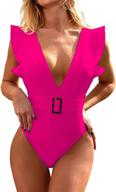 avanova swimsuit strappy swimwear bathing women's clothing logo