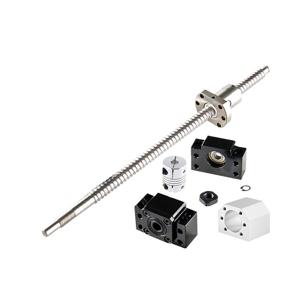 img 1 attached to CNCCANEN 300mm SFU1605 Ballscrew with BF12/BK12 Anti-Backlash Nut Housing and 1Pcs Coupler for CNC Machine DIY