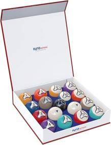 img 1 attached to Dynasphere Platinum 2-1/4 in. Belgian Billiards Pool Balls Set: Superior Quality with Racks