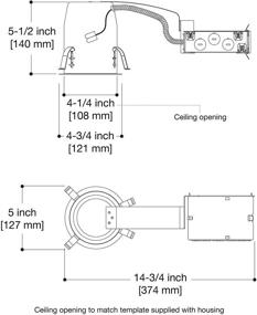 img 3 attached to 🏠 H995RICAT Air Tite Remodel Housing - Shallow Depth