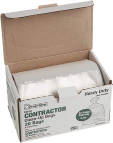 img 2 attached to 🧊 Frost King 4CB3250CL CB3250C Contractor Clean Heavy Duty Boxed Bags (32"x50", 3 mil, Clear) - 20 Pack