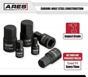 img 2 attached to 🔧 Highly Efficient ARES 70497 9 Piece Metric Impact Driver: Powered for Precision