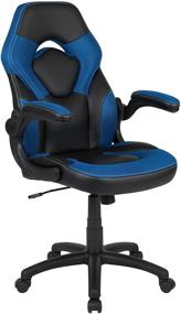 img 4 attached to Flash Furniture Ergonomic Reclining Slide Out Furniture for Home Office Furniture