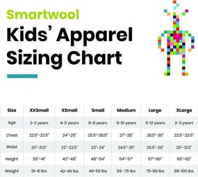 img 1 attached to 👕 Черная детская одежда маленького размера: нижнее белье SmartWool для детей