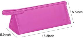 img 2 attached to BUBM Portable Travel Case for Dyson Airwrap/ Curling Iron - Waterproof Hair Dryer Carrying Bag, Storage Solution for Dyson Supersonic Styler Accessories, Organizer with Enhanced Protection (Purple)