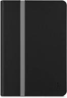 📱 belkin f7n248b1c00 stripe estuche / cubierta para ipad mini 3, ipad mini 2 y ipad mini, negro - protección elegante y duradera para tu ipad mini logo