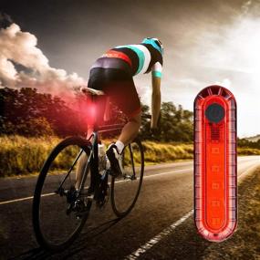 img 3 attached to 🚴 Bright Bike Tail Lights: USB Rechargeable Rear Bike Light for Night Riding - 4 Light Modes, Easy Install (2 Packs)