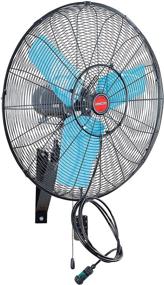 img 4 attached to 🌬️ OEMTOOLS 23980: 24" Oscillating Wall Mount Misting Fan for Outdoor Use