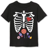 besserbay lantern pumpkin skeleton halloween boys' tops, tees & shirts - shop now! logo