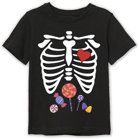 img 2 attached to BesserBay Lantern Pumpkin Skeleton Halloween Boys' Tops, Tees & Shirts - Shop Now!