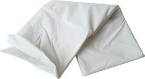 img 3 attached to 🍽️ Jacent Rectangular White Plastic Tablecloth