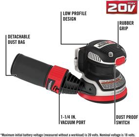 img 3 attached to 🔋 Cordless Random Orbital Sander - PORTER CABLE PCCW205B