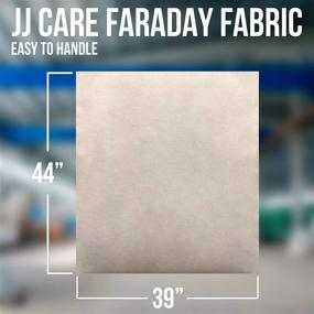 img 1 attached to 📱 Revamped JJ CARE Faraday Fabric: Enhanced Protection for Your Devices