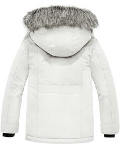 img 3 attached to 🧥 ZSHOW Boys' Hooded Winter Coat: Ultimate Warmth with Thick Fleece Parka & Puffer Jacket