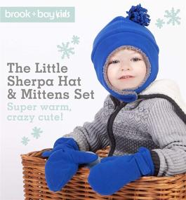 img 3 attached to Stay Warm in Style with Brook Bay Winter Mittens Gloves: Essential Girls' Accessories for Cold Weather