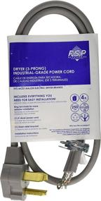 img 4 attached to 🔌 High-Quality Grey Whirlpool PT220L Electric Dryer Power Cord: Reliable and Efficient