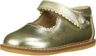 👧 stylish elephantito girls mary jane flats - perfect toddler girls' shoes! logo