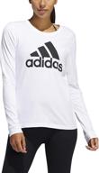 👚 adidas women's classic badge of sport long sleeve tee логотип