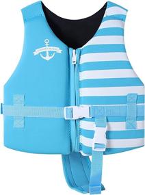 img 4 attached to COZYSENSE Floaties Toddlers Floation Adjustable Sports & Fitness in Water Sports