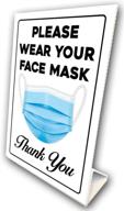 please wear your face countertop logo