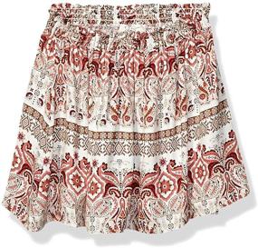 img 2 attached to 👗 Dusty Girls' Clothing: Jessica Simpson Pleated Skirt for Girls