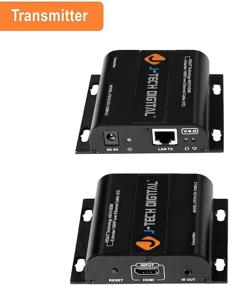 img 3 attached to J-Tech Digital HDbitT HDMI продлитель (Разрешение: Полное HD 1080p по Ethernet, используя один кабель Cat5e/Cat6 с ИК-пультом - до 400 футов [JTECH-EX-120M-L2])