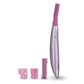 img 3 attached to 🪒 Panasonic Women's Facial Hair Trimmer ES2113PC with Pivoting Head, Eyebrow Trimmer Attachments, Dry Use, Battery-Operated