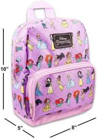 img 1 attached to Disney Princess Backpack Canvas Shoulder