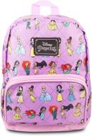 disney princess backpack canvas shoulder logo